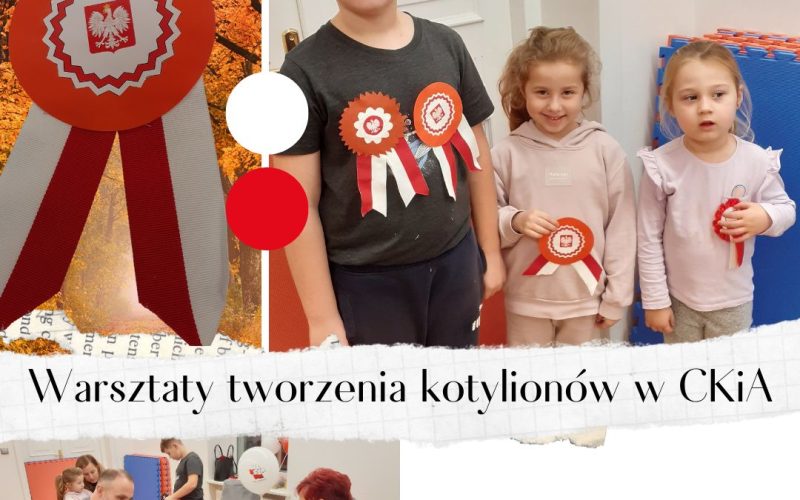 Kotyliony – warsztaty z okazji Święta Niepodległości. 11/11/2023.