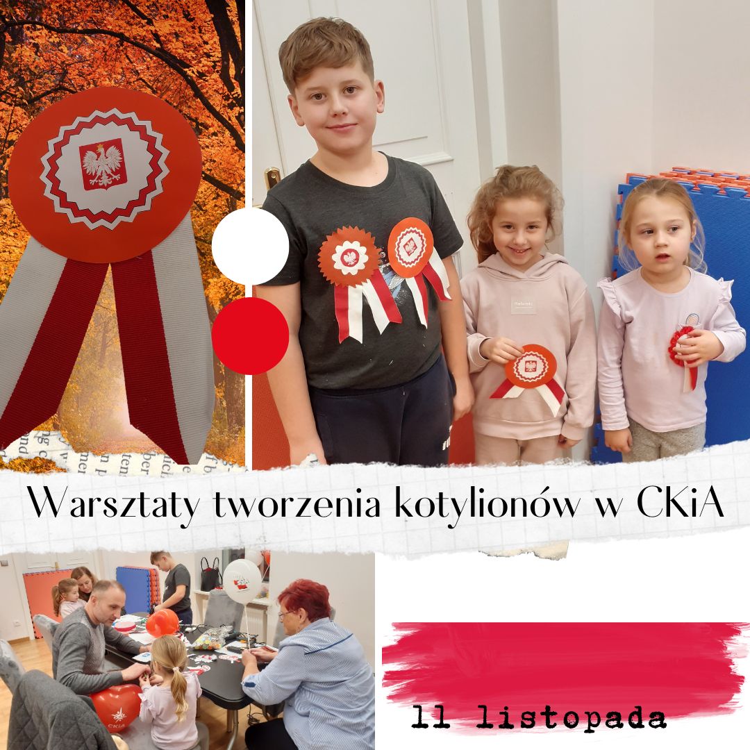 Kotyliony – warsztaty z okazji Święta Niepodległości. 11/11/2023.
